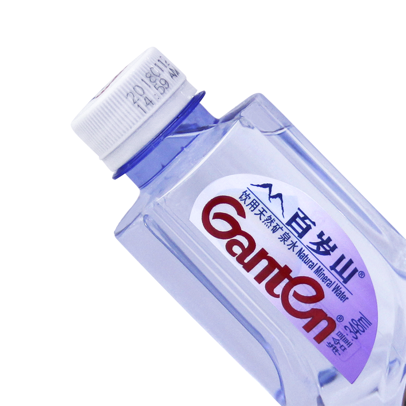 百岁山天然矿泉水 348ml*24瓶 整箱